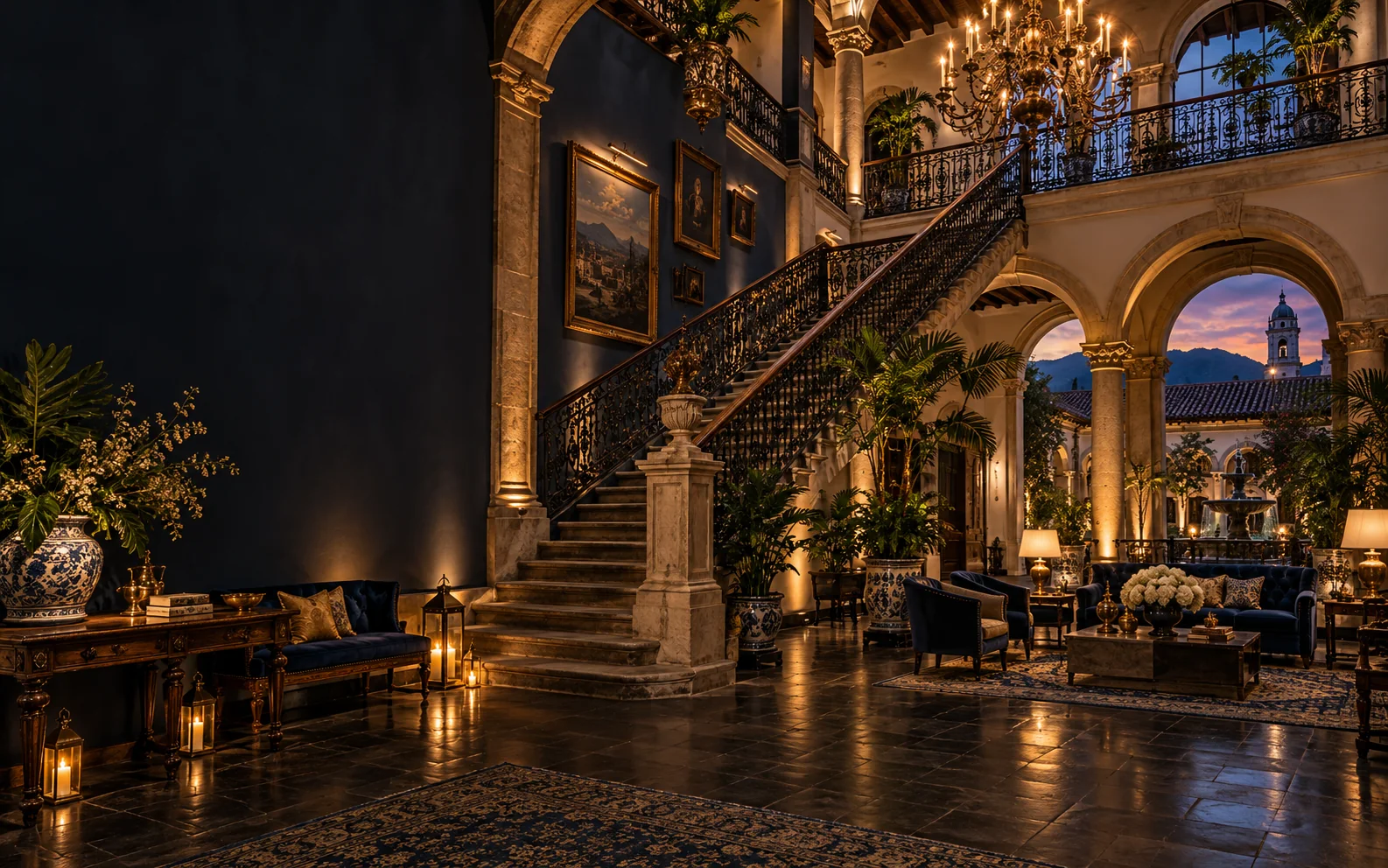 Imagen conceptual de hotel patrimonial, sin relación con un establecimiento real