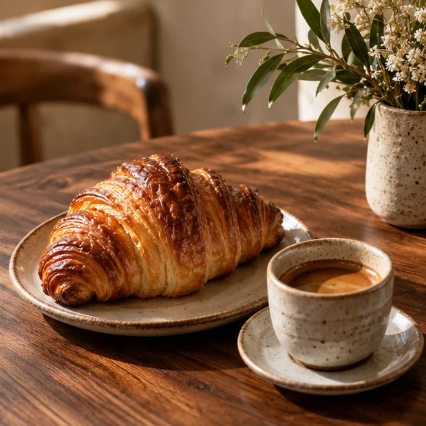 Horneados y espresso · imagen conceptual